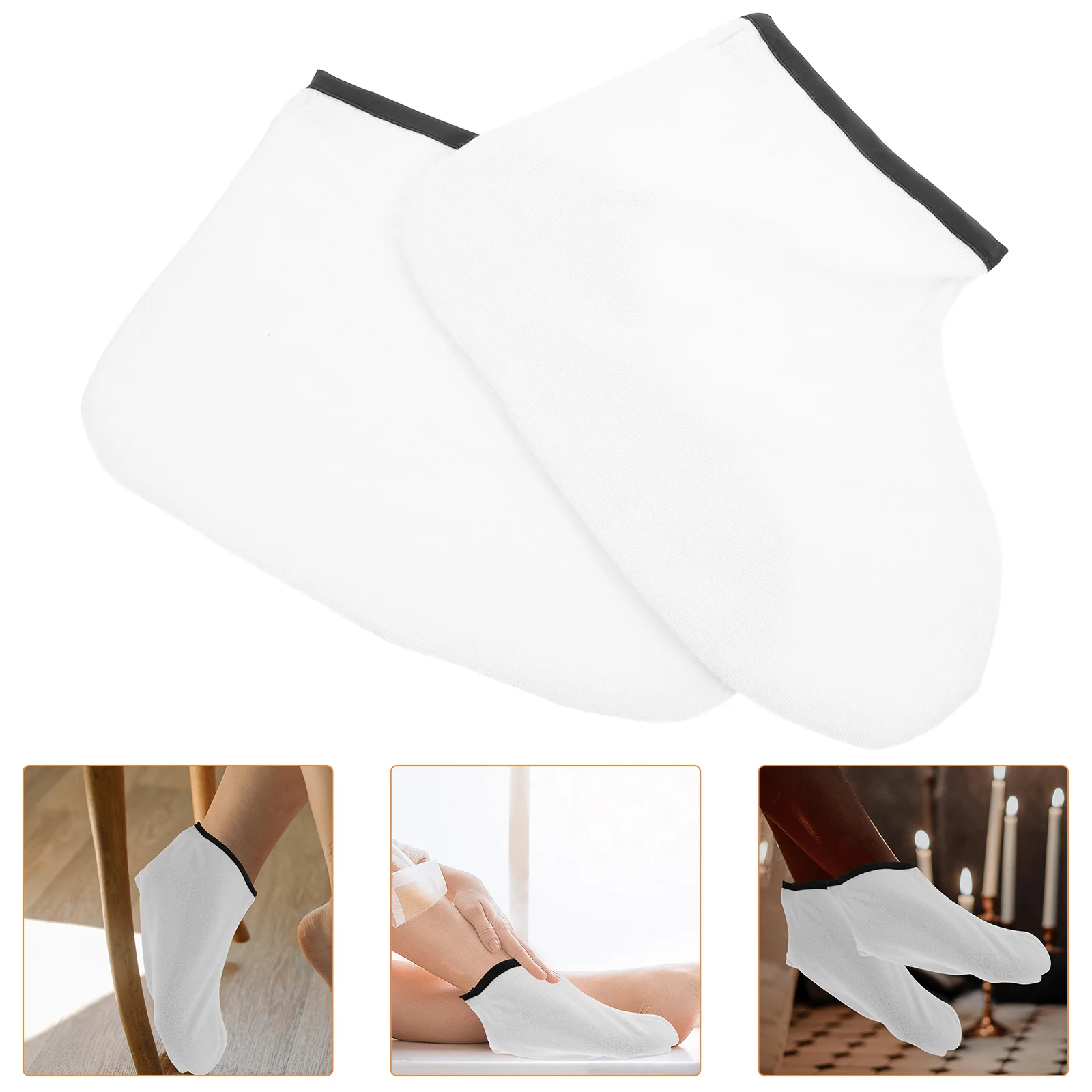 Foot Care Bag Cover Bath Spa Liners Paraffin Bags for Feet Wax Covers Tub after Insulation