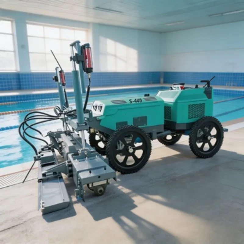 CE Certified Laser Screed Concrete Floor Leveling Machine Walk Behind Vibratory Leveler for Warehouse Factory Floor Use Work