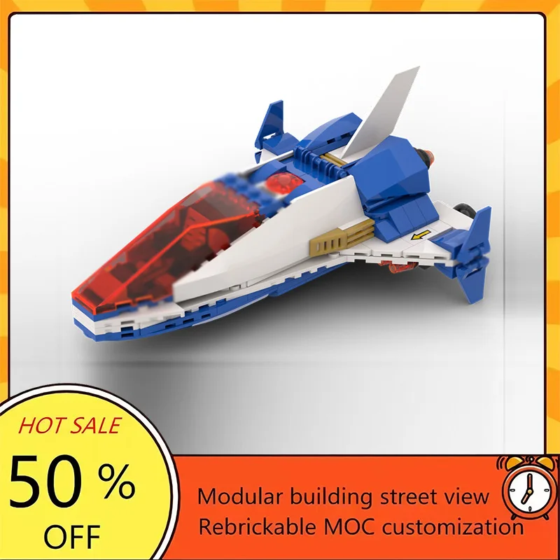 

Набор из 279 деталей: Популярная модель космического самолета из фильма «Звездные войны», конструктор MOC, модульный технологичный подарок, праздничный набор для сборки, детская игрушка