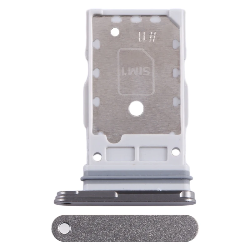 SIM1 + SIM2 Card Tray For Samsung Galaxy S24 Ultra 5G SM-S928B Phone Dual SIM Card Tray Spare Part