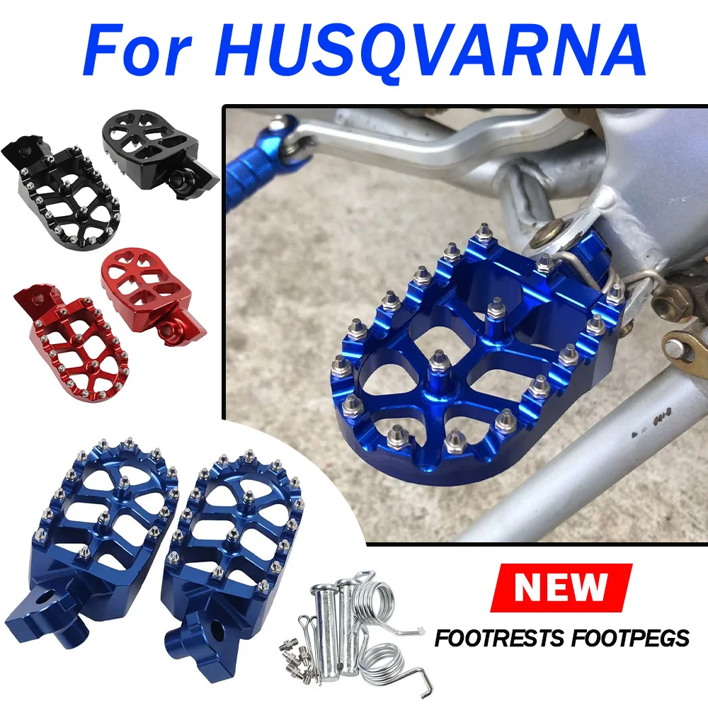 

Алюминиевые подножки для ног HUSQVARNA TE300 TE FE FC 300 450 350 501 250 FE501 TC125 TC 250 85 65 FS450 FS 450 Подножки