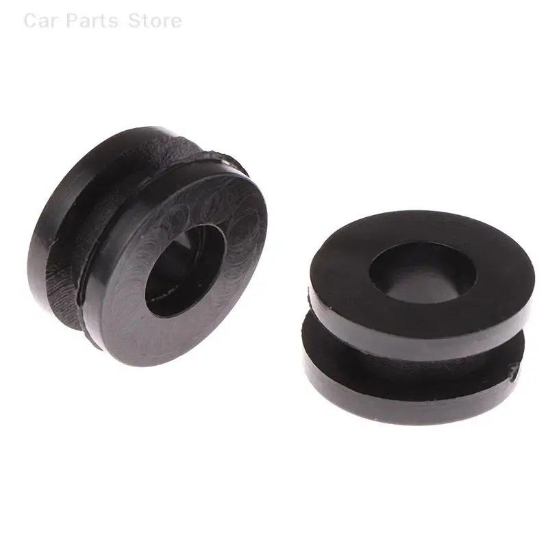 10Pcs Black Motorcycle Side Cover Rubber Grommets Gasket Fairings For CBR GSXR Ninja ZX YZF