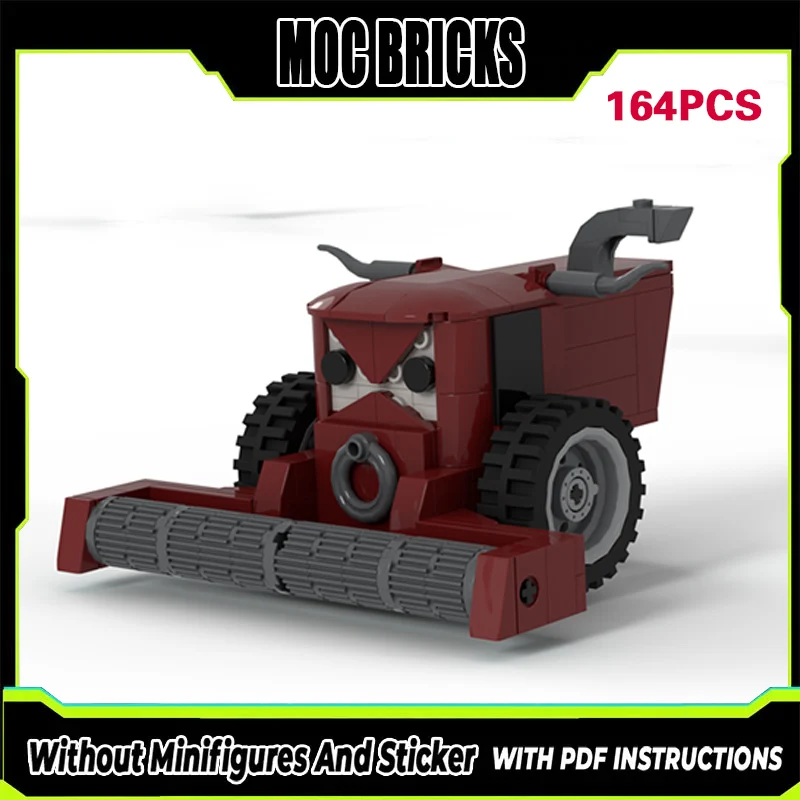 

Популярный конструктор MOC по мотивам аниме: Классический анимированный комбайн, модульная технология, подарки, праздничный набор для сборки, детские игрушки