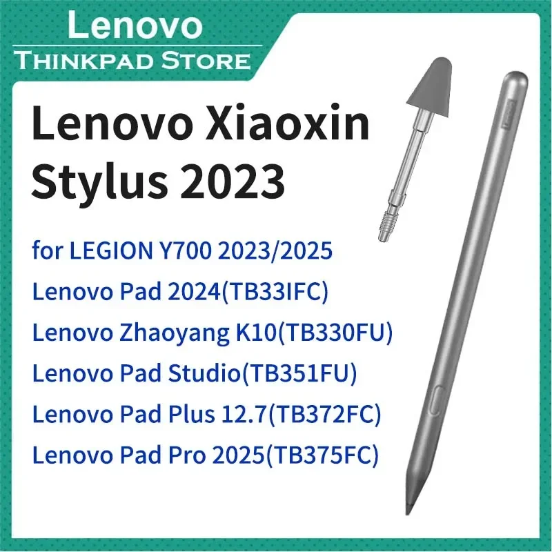 Original Lenovo Pen 2023 Xiaoxin Stylus for Legion Y700 Pad 2024 Write Against False Touch Bluetooth For Android