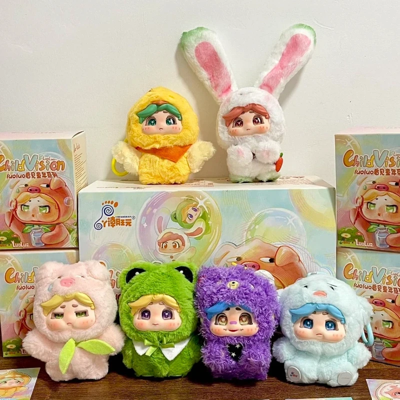 

Luoluo Child Vision Series Blind Box Cute Cartoon Doll Desktop Ornament Valentine'S Day Gift Lovely Toy Mystery Box Anime Gk