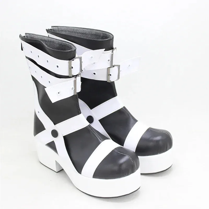 أحذية Sou Eaterpedia التأثيرية أحذية Albarn Maka Outfit Hallowmas Carnival Party Prop Stage Womenx;3,v'6.f;9, #5