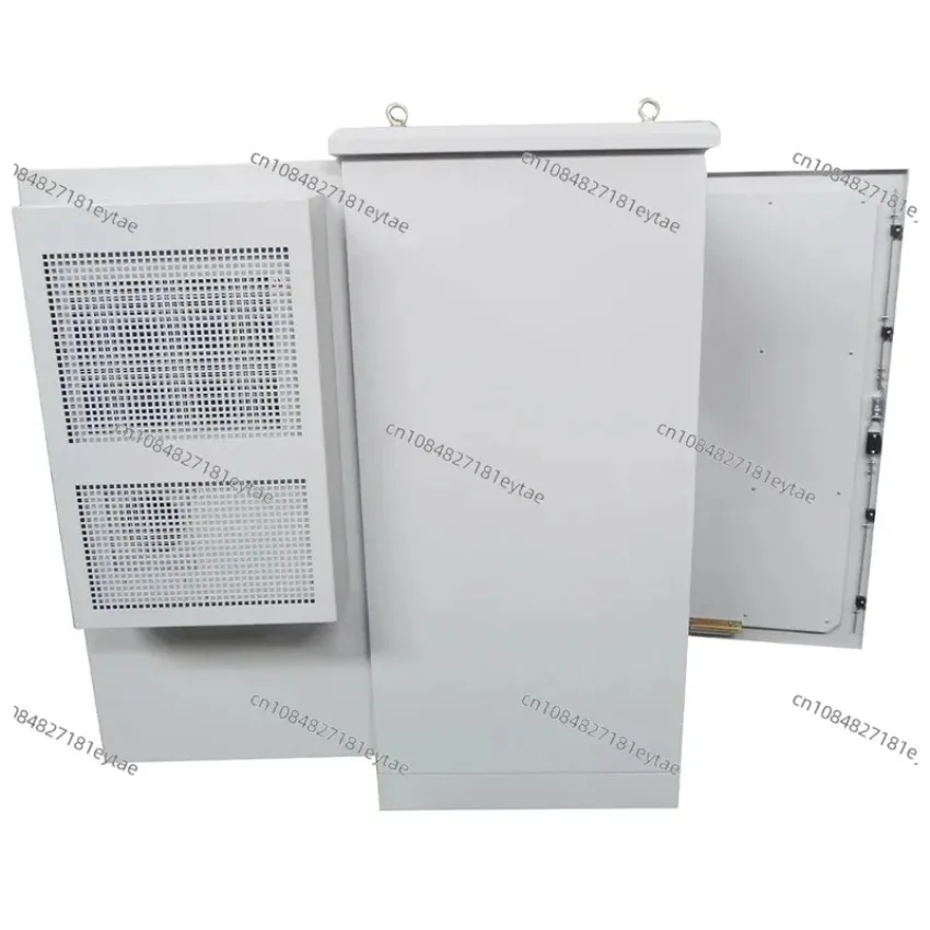 19 Inch 18U Floor Standing Outdoor Telecom Cabinet Custom Voltage Version For Network Communication Equipment