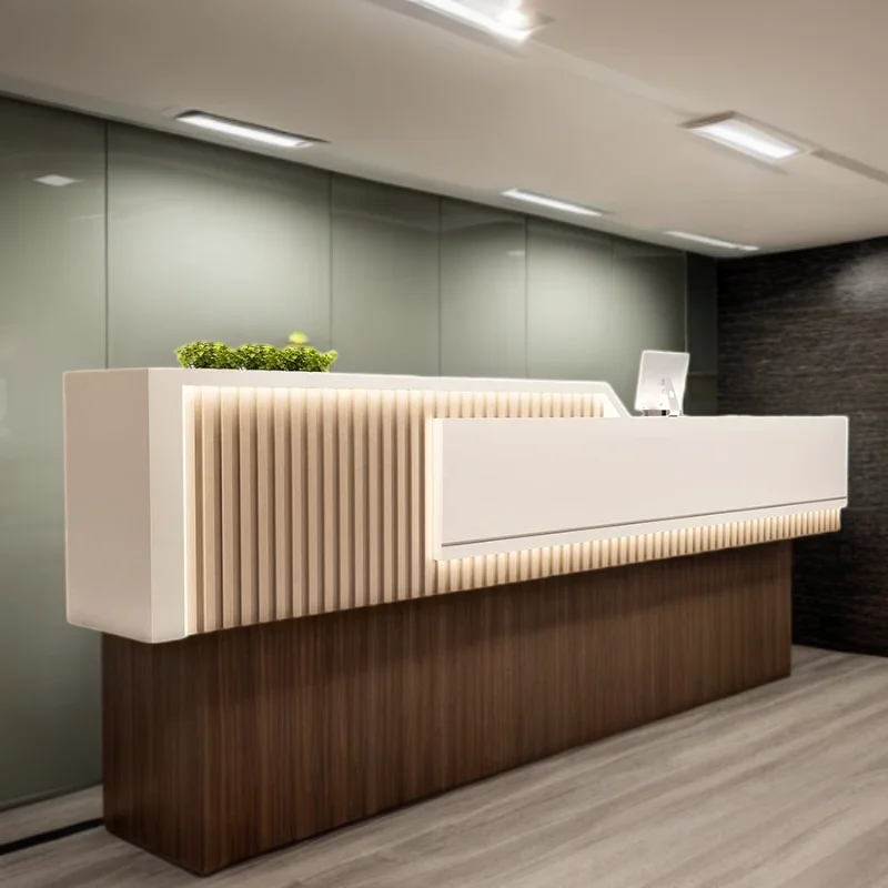 Reception Counter Customer Center Tables Front Desk Pulpito Beauty Salon Atril Desks Office Counters Commercial Furniture Table