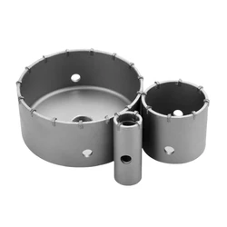 1Pc 30-160mm SDS Plus Hammer Drills Wall Hole Saw Drill Bit set Cutter Tools with Round Shaft Concrete Cement Stone Hole Opener
