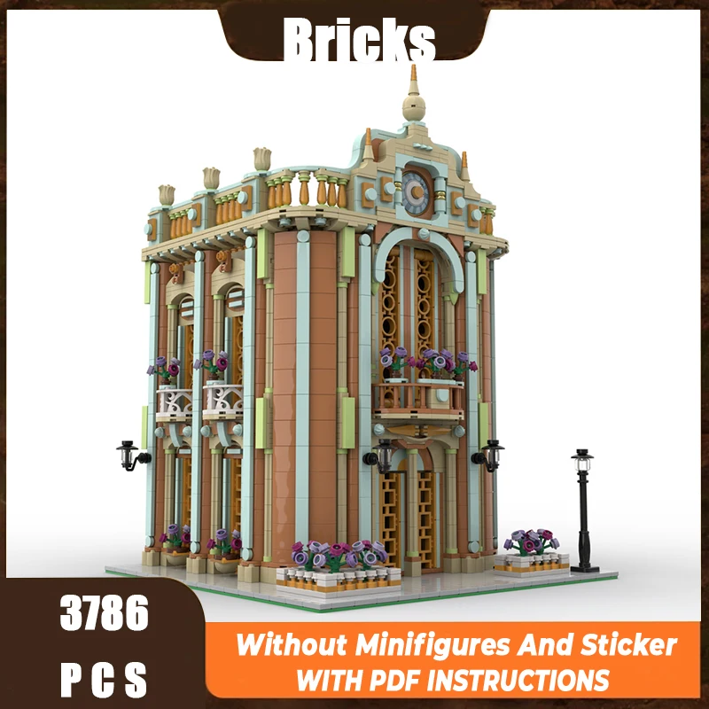 

Exquisite new product MOC building block model super mall technology modular children's toy gift DIY assembly set