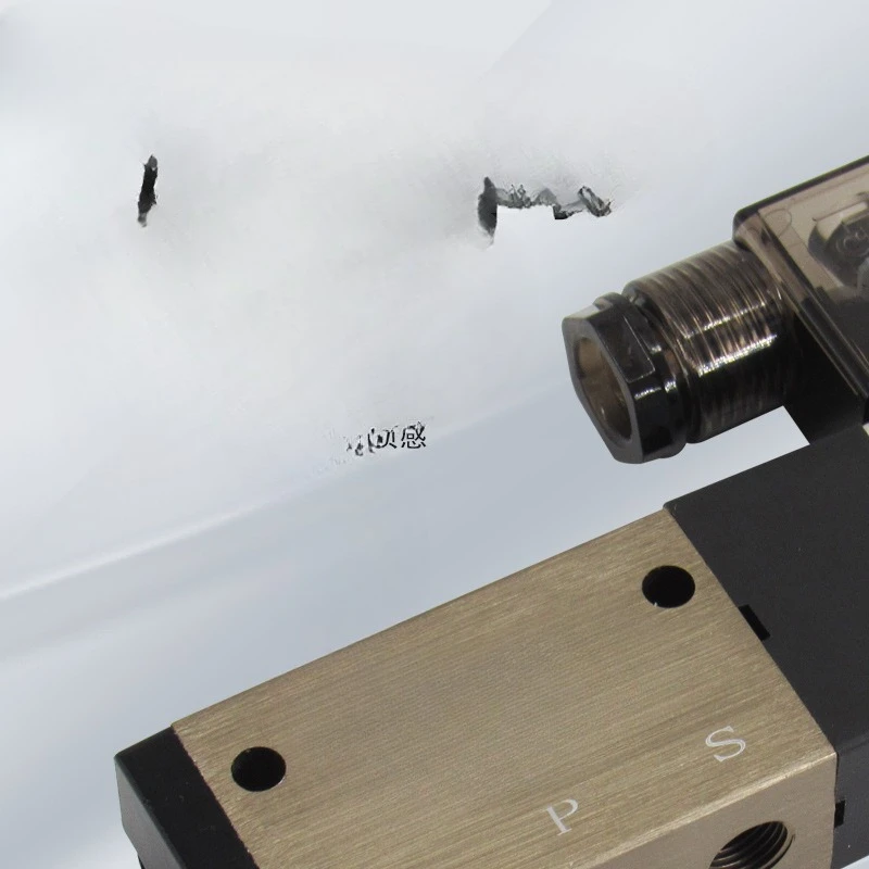 As peças são adequadas para válvula solenóide Shengong CNSY escovada 4M210-08 placa diagonal bidirecional de três vias