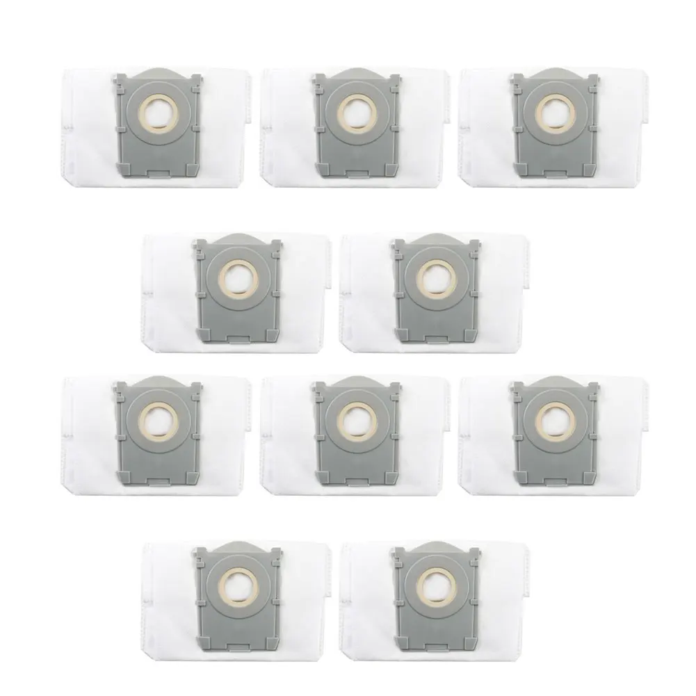 For Dust Bags for ECOVACS X11 X9Pro X8PRO PLUS For T80S Robot Vacuum Cleaner 10 Piece Particle Filtration System
