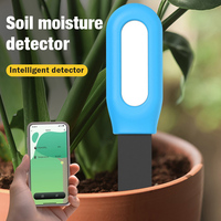 Smart Tuya Zigbee 2 in 1 Soil Tester Humidity Temperature Moisture Sensor Mobile Phone APP Real Time Monitor for Plant Garden