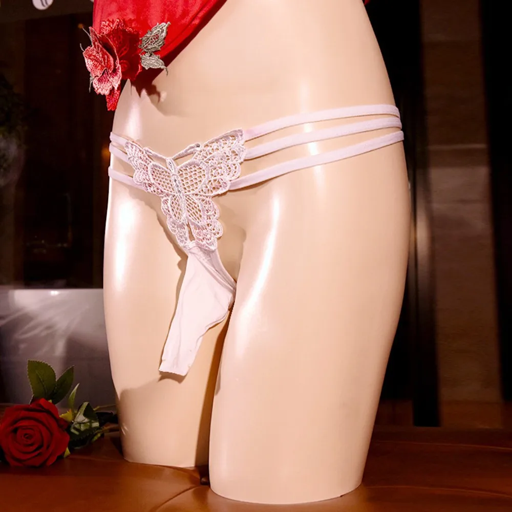 Lace Underwear Mens Nightwear Panties Pouch Sissy Sleepwear Thongs Underpants Breathable Comfortable Practical