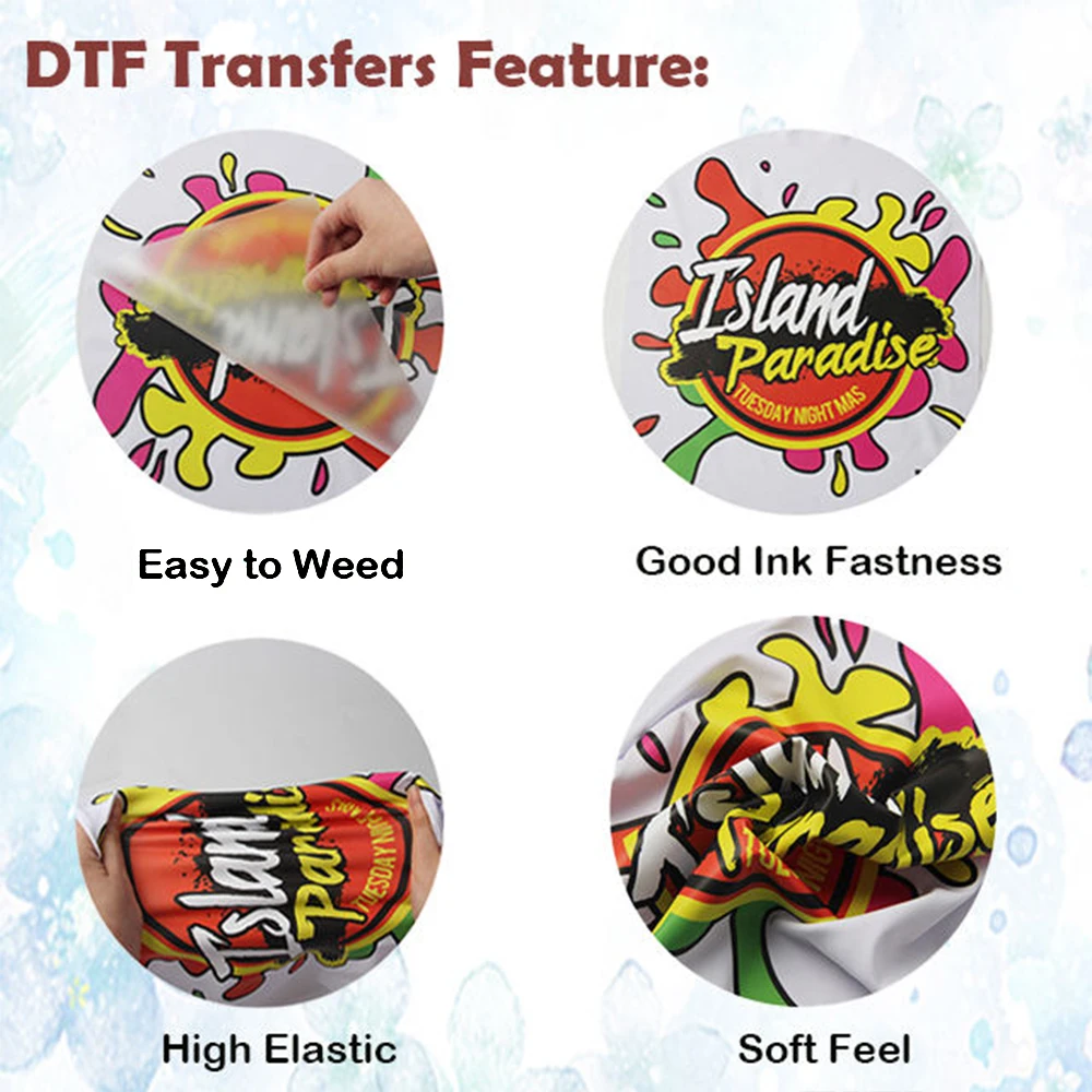 50Pcs Custom DTF Heat Transfer Iron On Name Size Brand Logo Personalized Collar  Neck Labels Stickers Washable Tags for Clothes