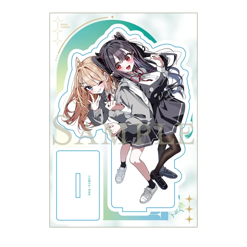 Melonbooks Yuri Exhibition ANIME 15CM Acrylic Figure Stand Model