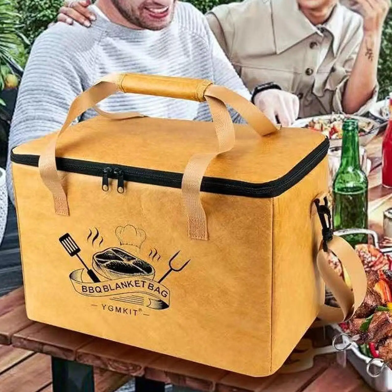 

BBQ Blanket for Resting Meat, Large Meat Resting Blanket for Grilling Picnic Tailgate Outdoor Brisket/beef/turkey/pork Shoulder