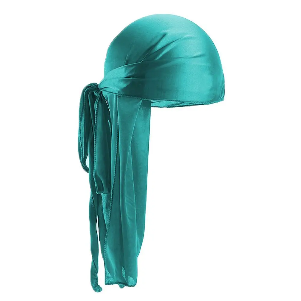 調節可能なファッション化学療法キャップヘッドラップ事前に結ばれたターバンヒジャブシルクデュラグ海賊帽子バンダナ
