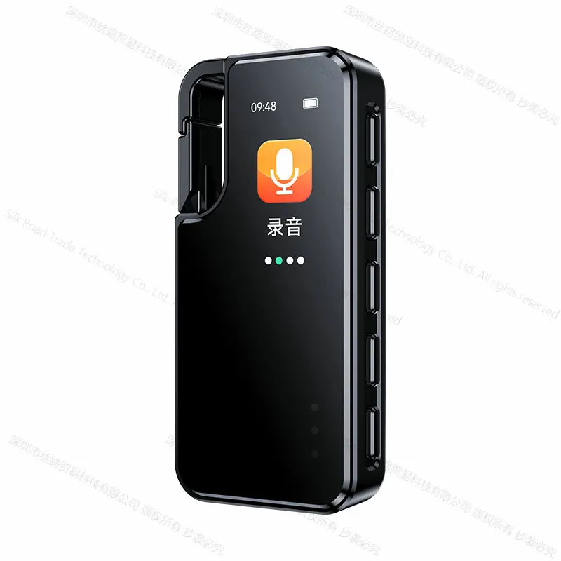 Amoi E60 Professional Mini Voice-Activated Recorder Dictaphone HD Noise Reduction Music Play Kids Business Meeting Recording Pen