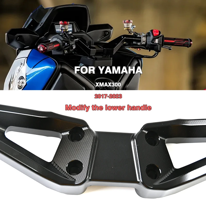 Separate Handlebar Handle Bar Aluminium Alloy Motorcycle Handlebars Handle Bars For YAMAHA XMAX300 xmax300 X-MAX300 2017-2023