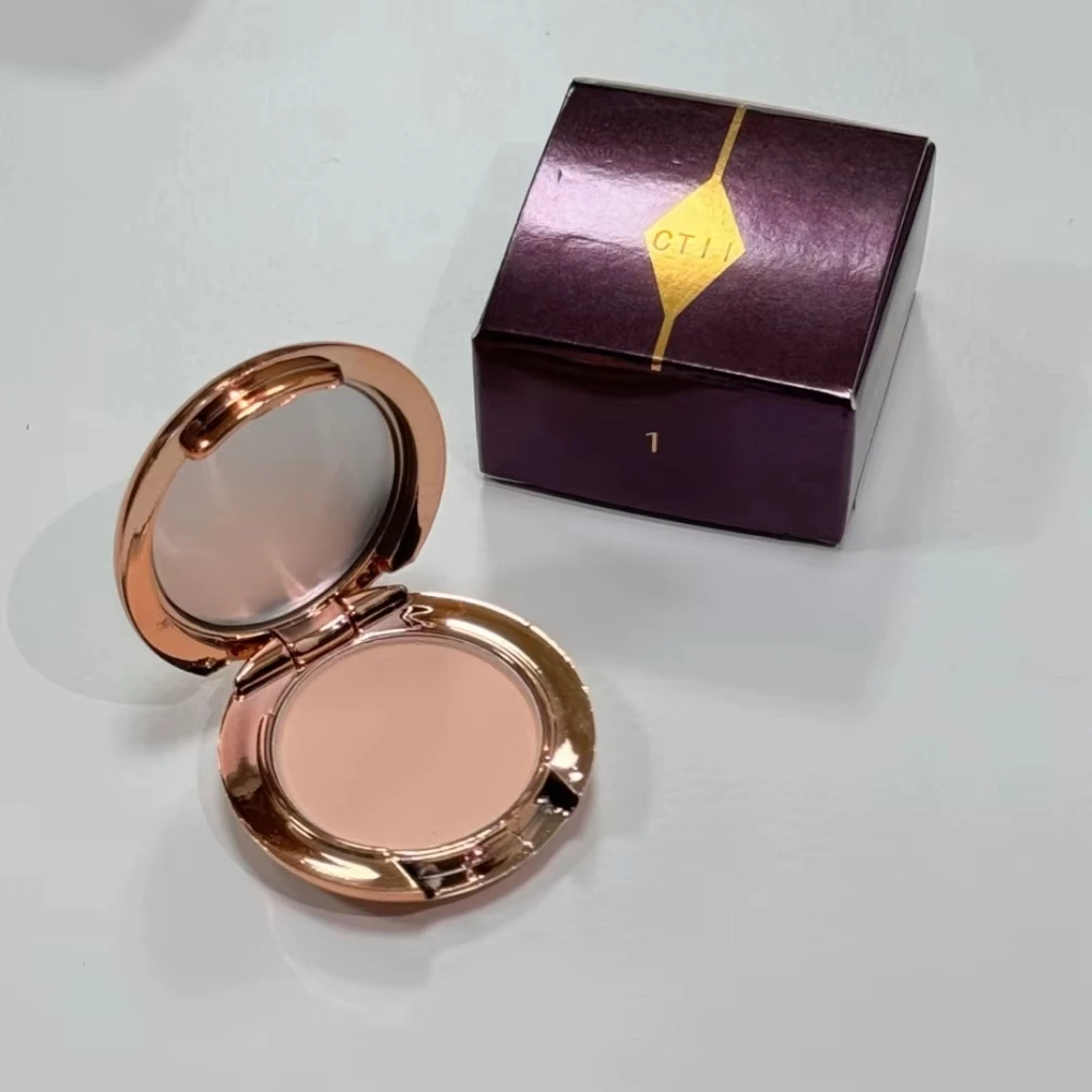 Charlotte Tilbury Tragbares Puder-Probeset Ölkontrolle Langanhaltendes Fixierpuder Seidig Abdeckendes Make-up für Mädchen und Frauen Mit Box Geschenke