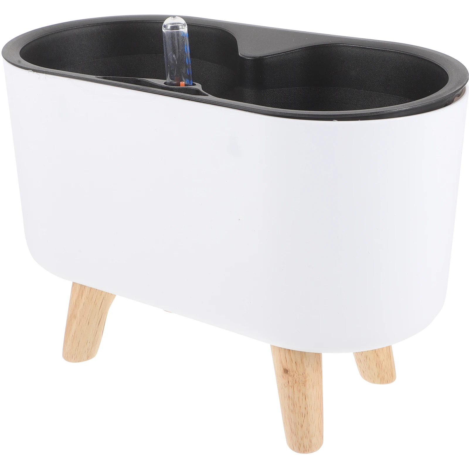 

Self Watering Flowerpot Automatic Water-Absorbing Planter Lightweight Durable Plastic Succulent Pot Water Level Indicator
