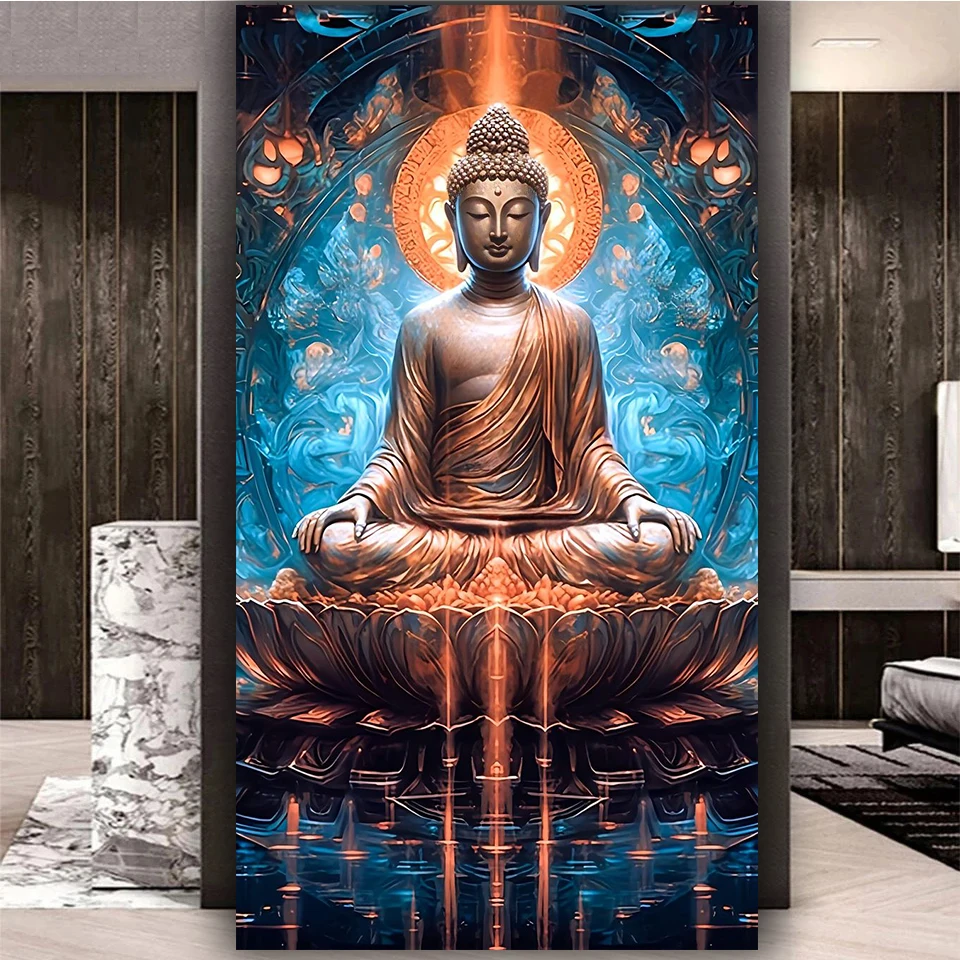 Lager size Buddha Diy diamond painting Full diamond art Mosaic- Stunning Jewelry cross stitch home decor
