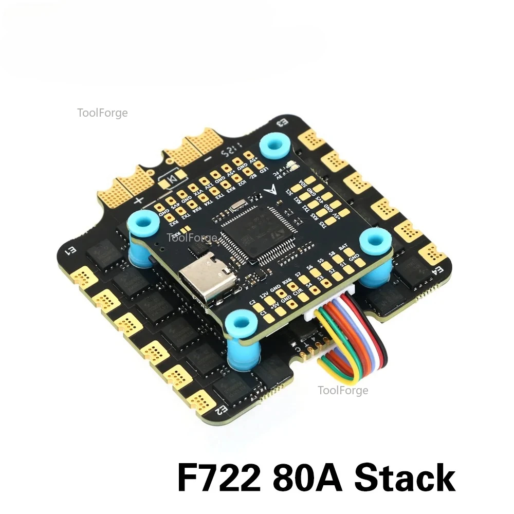 SoloGood F405 80A Stack F722 80A Stack Controle de vôo 4 em 1 ESC ICM42688P para drone freestyle FPV de 13 polegadas