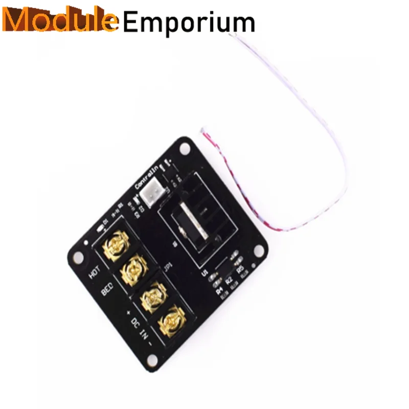 3D Printer Hot Bed High-power Expansion Board Heating Controller MOSFET High Current Load Module 25A 12V or 24V for 3D Printer