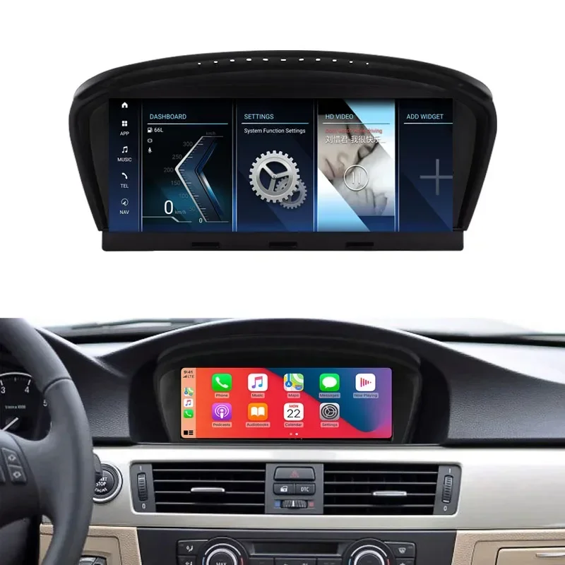 

For BMW E90 E91 E92 E93 E60 E61 E62 E63 Carplay Android GPS Navigation Radio Accessory