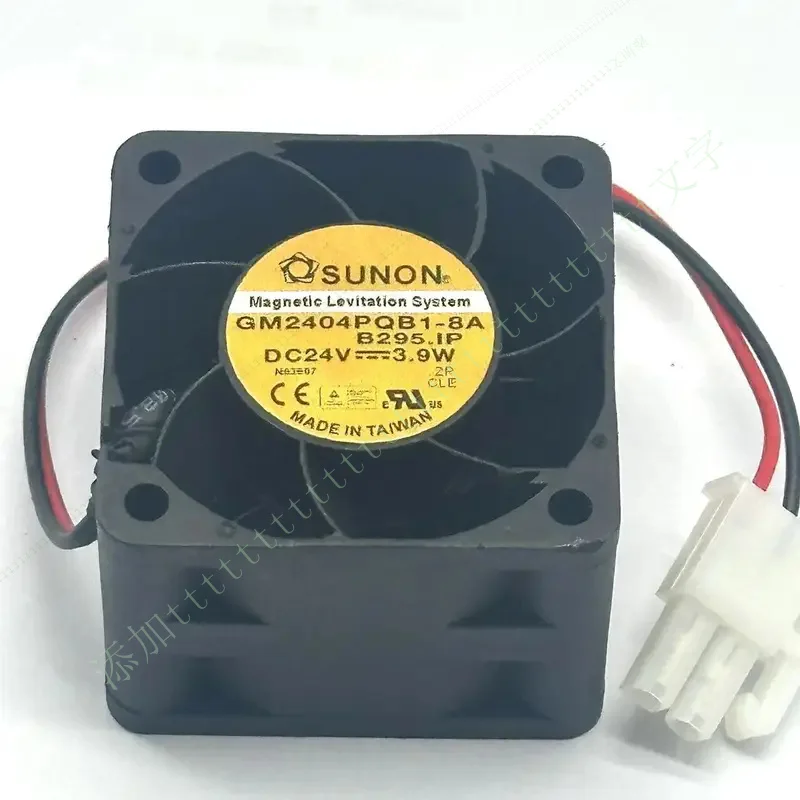 W PARA SUNON GM2404PQB1-8A B295.IP DC 24V 3.9W 40x40x28mm Ventilador de refrigeración de servidor