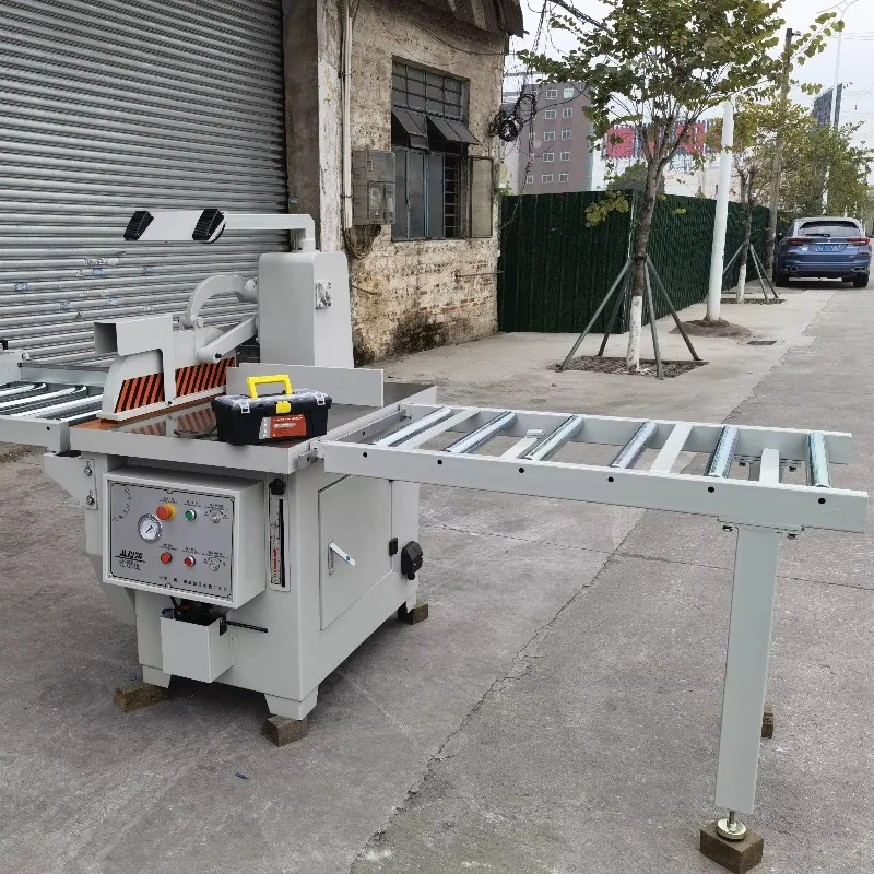 High-Speed Automatic Horizontal Timber Cross Cutting Saw Machine for Mass Production  with Precision Blade Guide System