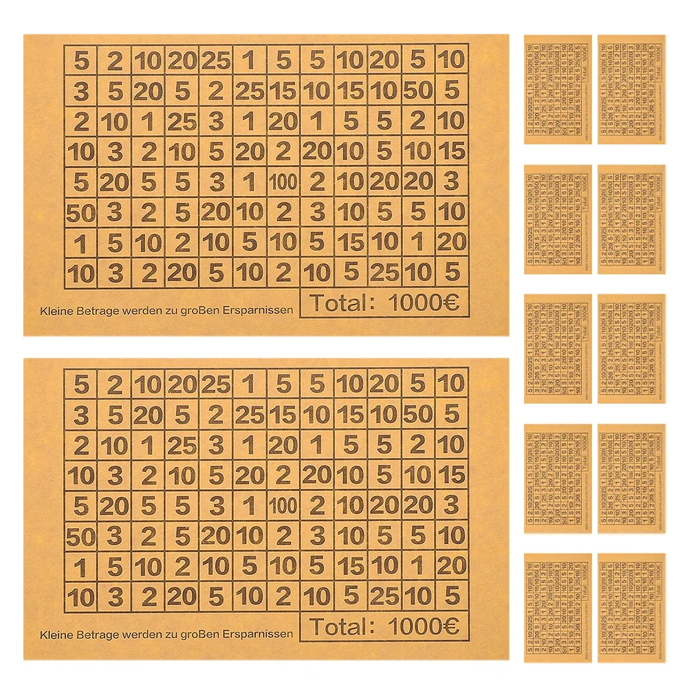 Savings Jar Stickers Diy Counting Tracker For Financial Goal Budgeting Challenge Sticker For Savings Bank