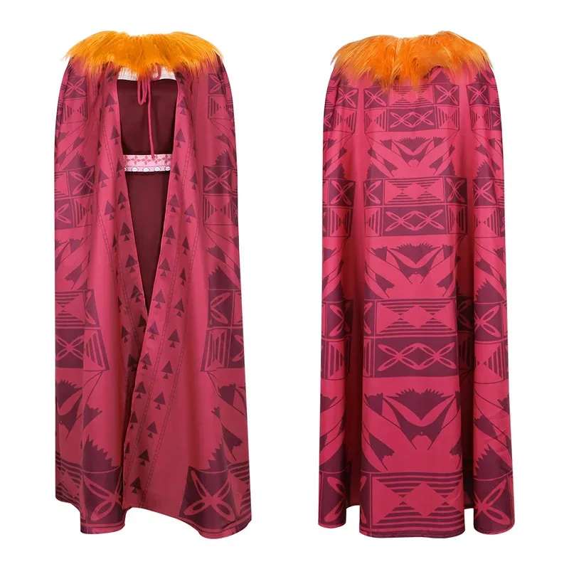 Movie Ocean Princess Villain Matangi Cosplay Costume Adult Women Cloak Dress Belt Outfits Halloween Party Fantasy Clothing vl;6