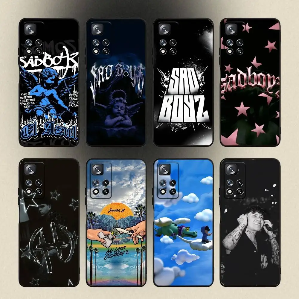 

J-Junior H Sad Boyz Phone Case For Samsung Galaxy A 91,80,73,72,53,52,51,22,5G,Plus,J,Note Soft Black Cover
