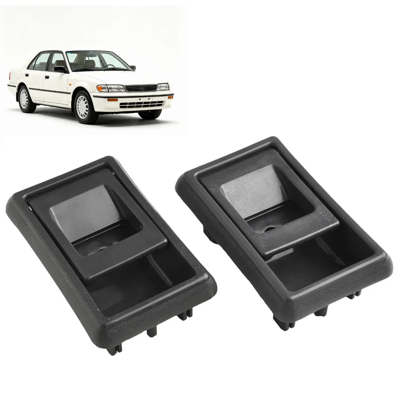 Manija de puerta interior 69206-04010 69205-04010 para TOYOTA 4RUNNER COROLLA PICKUP TACOMA TERCEL para GEO PRIZM Accesorios interiores