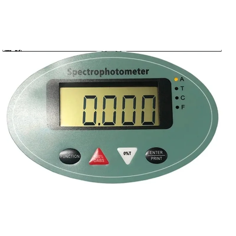 Espectrofotómetro Visible Económico con Interfaz RS232, CE ROHS 325-1020nm 722, Probador de Luz Espectral Fotométrico