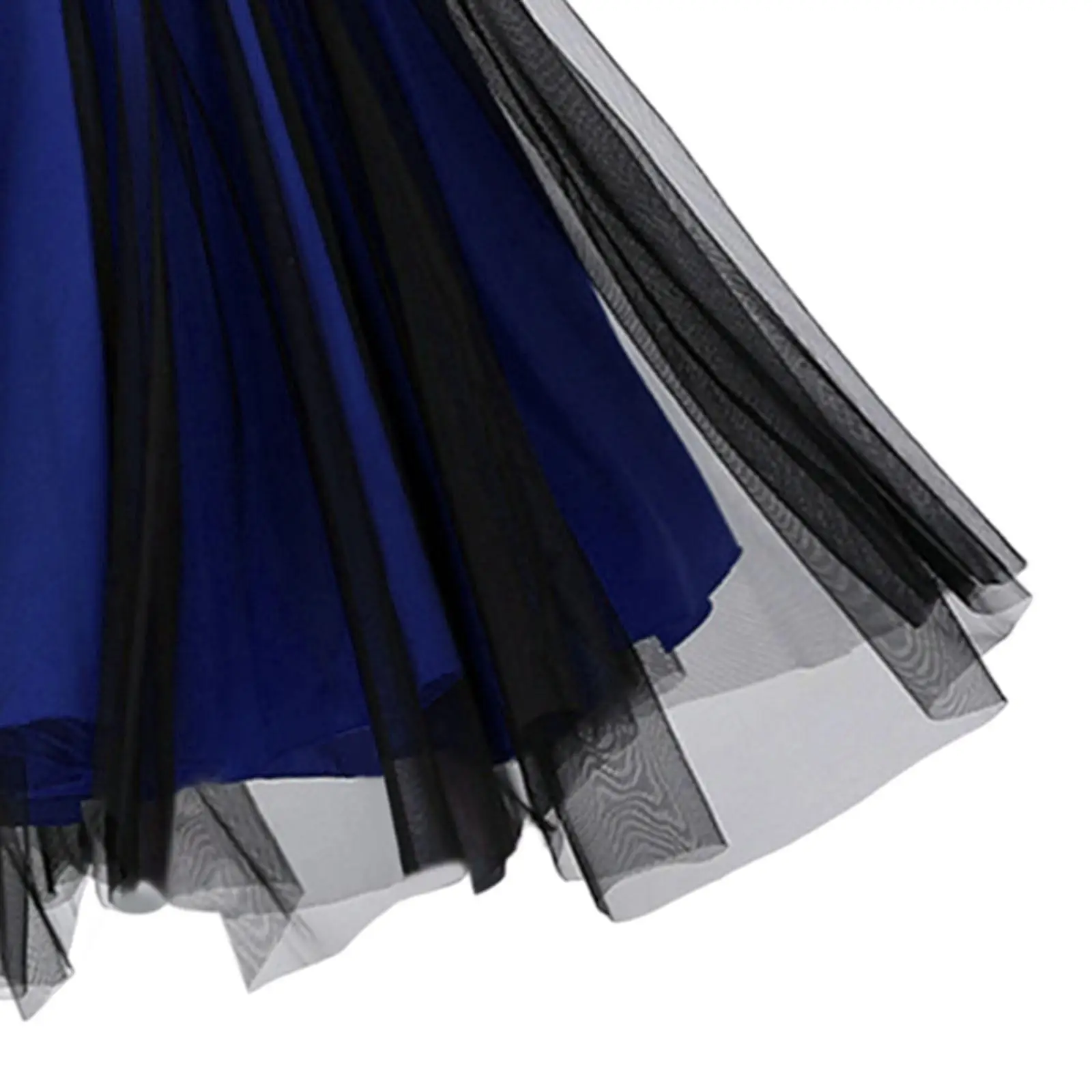 Women Ballroom Dance Skirt Big Swing Skirt Elegant Flamenco Skirt Modern Spanish