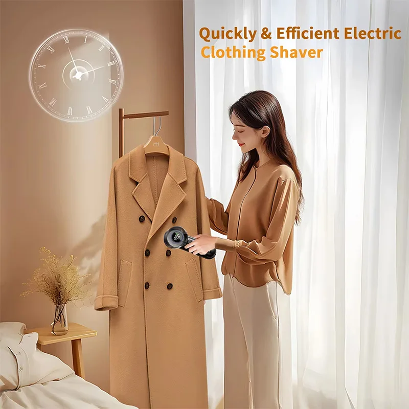 Aparador de bola de cabelo roupas display digital dispositivo de barbear removedor de bola de roupas domésticas