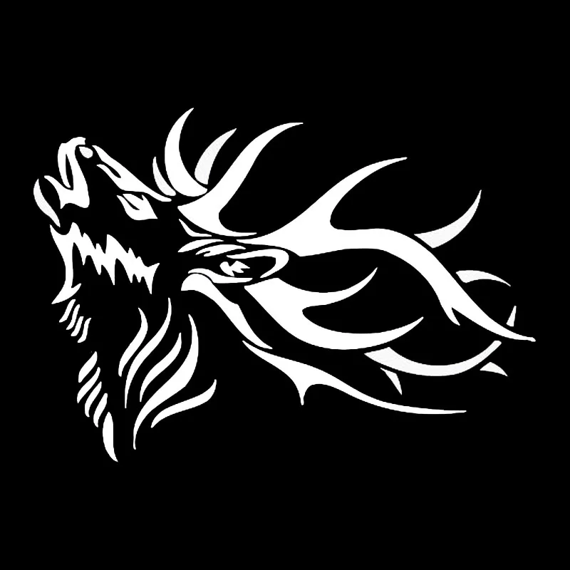 Car Sticker Adult Male Deer Styling Animal Hunting Automobiles Exterior Accessories Vinyl Decal for Toyota Honda Lada