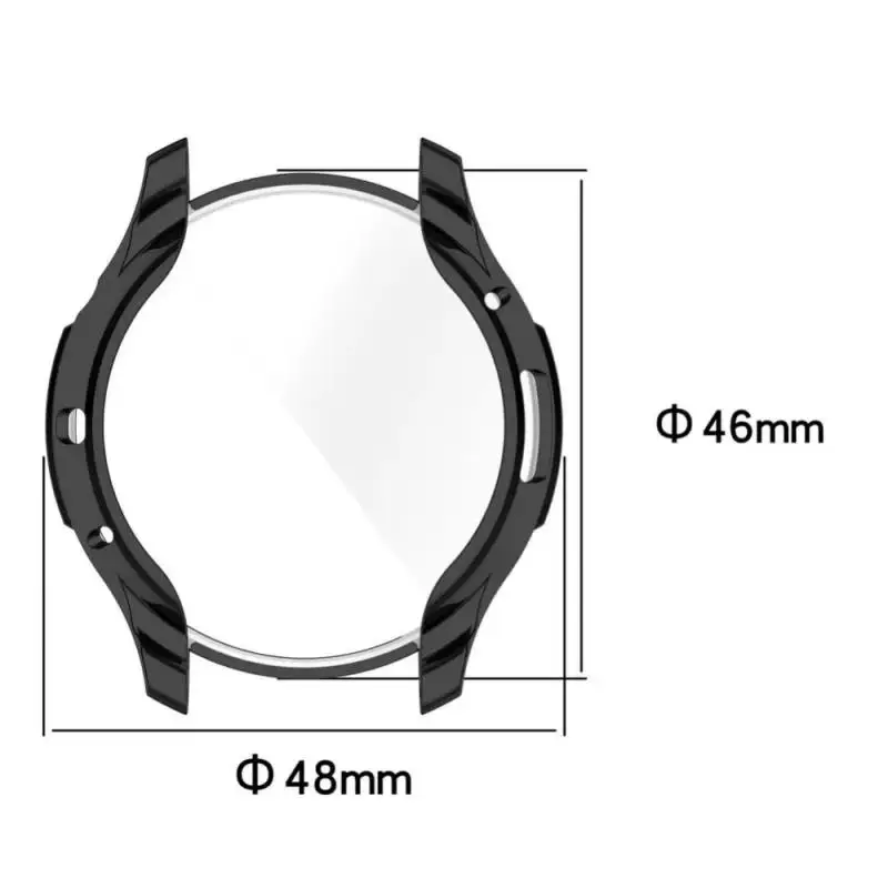 TPU ป้องกันกรณีสําหรับ Amazfit GTR 4 ครอบคลุมเต็มรูปแบบป้องกันหน้าจอสําหรับ Amazfit GTR4 สมาร์ทนาฬิการอบกันชน SHELL