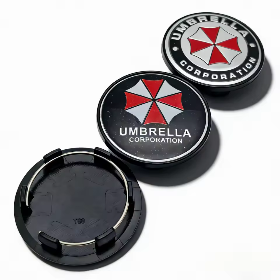 4x 69mm Umbrella Nabendeckel Radkappen Felgenkappen – Bild 3