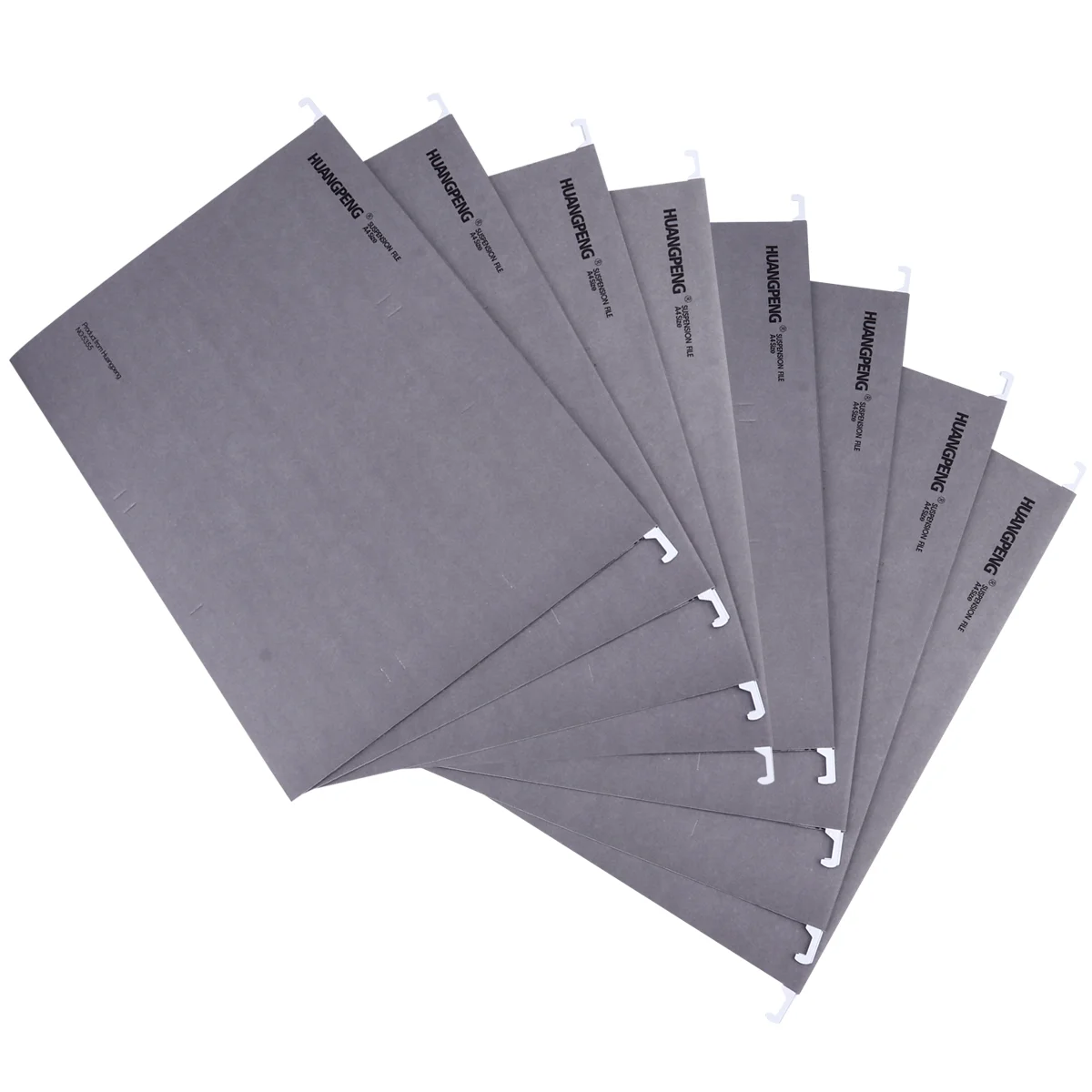 10 Pcs Recycled Hanging Folders Clear Filing Envelope A4 Labor Clip Document Stand