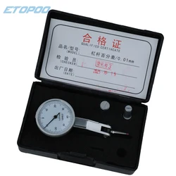 0-0.2mm 0.002mm 7Jeweld Miron Dial Test Indicator 0-0.8mm 0.01mm dial indicator dial Level Gauge Scale Precision Metric Dovetai