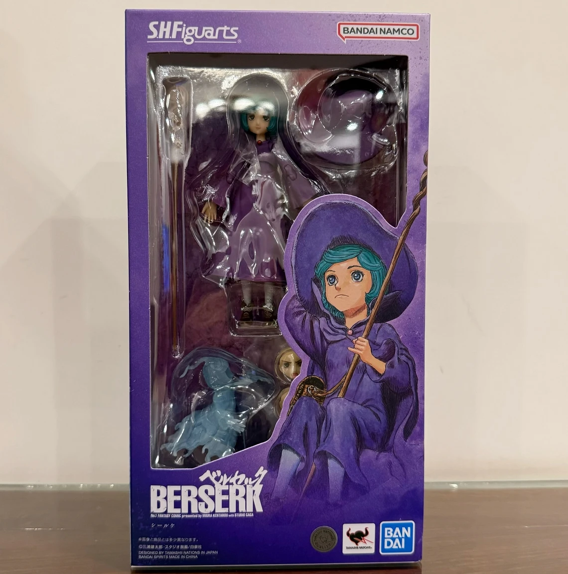 

100% Original Bandai S.H.Figuarts Shf Berserk Schierke 12cm Anime Action Collection Figures Model Toys