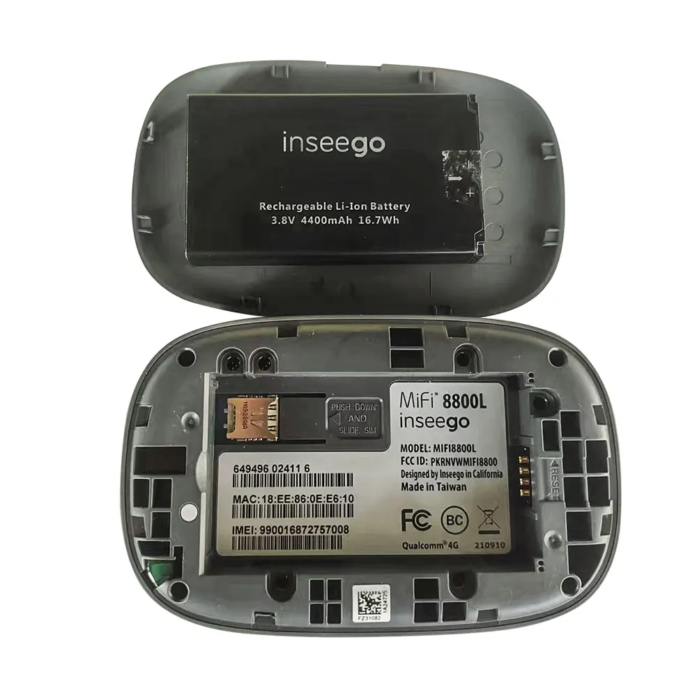 Imagem -04 - Inseego Mifi 8000 Mifi8800 4g Lte Cat18 Móvel Hotspot Global Móvel Wifi tipo de Bolso c 4400mha Bateria Novo