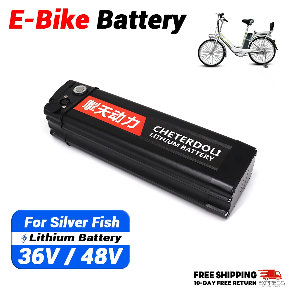 

48V 15AH 20AH 800W 1000W for BURCHDA R8S Pro JINGHMA R8 for Silver Fish Li-ion Battery Pro+54.6V 2A Charger 18650 Batteries