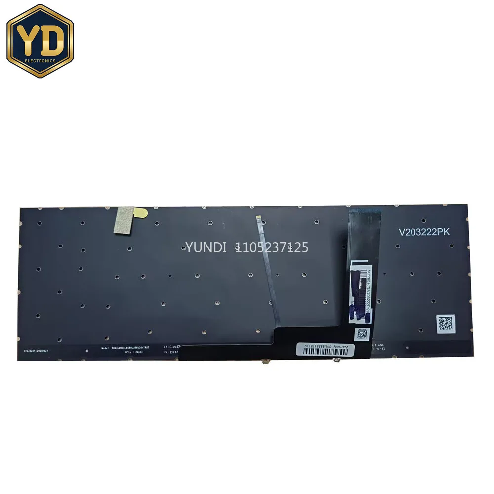 YD For MSI Pulse GL66 Backlit GR JP TW AR HG Keyboard Limited Edition 11UC 11UD 11UE 11UG 12UC 12UD 12UE 12UG Black Frame
