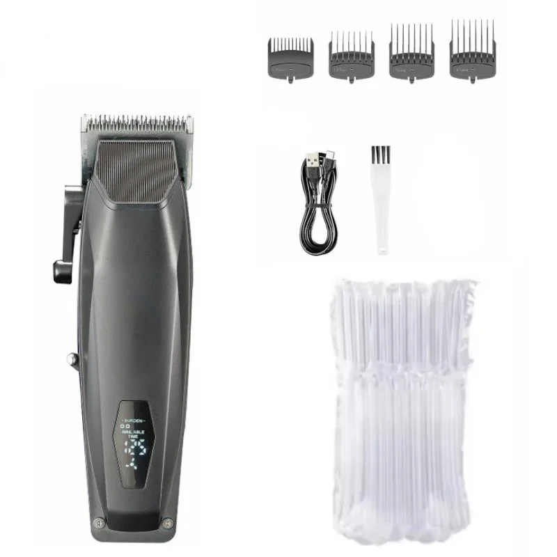 KM-1856  Rechargeable Best Hair Trimmer Professional Cordless Barber Hair Clipper Trimmer