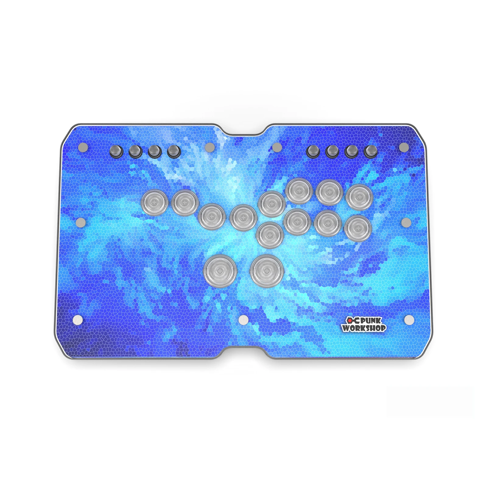 وحدة تحكم Punk Workshop ULTRA BOX بدون رافعة HitBox SOCD عصا القتال المدعومة للتبديل/الكمبيوتر الشخصي (ويندوز ® 11 / 10)